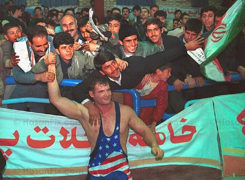 iran wrestler
